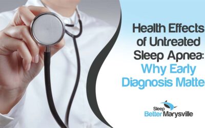 Image of a doctor, featuring Sleep Better Marysville and highlighting the health effects of untreated sleep apnea and why early diagnosis matters, ensuring alignment with the page's context.