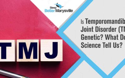 Image of TMJ made up of wooden cubes that stand on a burgundy notebook near the pen. Temporomandibular Joint Disorder (TMJ) is a complex medical condition that affects the jaw and jaw joints. Many people suffering from TMJ often wonder if it's genetic, however, there's no concrete answer. Not knowing the cause of a condition can be discouraging and even lead to feelings of hopelessness or anxiety. As a result, many people suffer in silence without getting the help they need to cope with their TMJ symptoms. At Sleep Better Marysville, we understand the importance of knowing what causes a condition like TMJ. We're here to provide you with science-backed information about the possible genetic factors that may cause or contribute to TMJ, so you can start taking action towards relieving your symptoms. Learn more today and start sleeping better tomorrow!