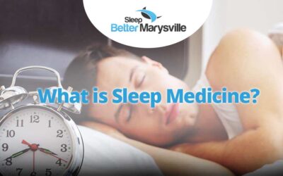 Man sleeping, featured in Sleep Better Marysville's discussion on what sleep medicine is.