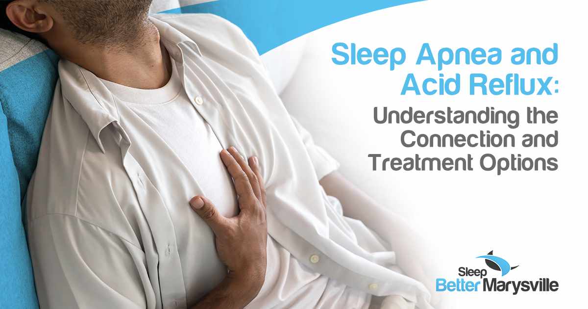 Man Experiencing Acid Reflux Discomfort Man lying down while holding his chest, illustrating discomfort that may be associated with acid reflux and sleep apnea