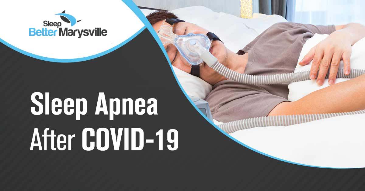 Image of Middle age asian man sleeping wearing CPAP mask. Sleep apnea is a serious sleep disorder that affects millions of people worldwide. It can cause fatigue, daytime sleepiness, and even lead to more severe health issues. The COVID-19 pandemic has only worsened the situation, with many individuals experiencing sleep disruptions and breathing difficulties post-recovery. Imagine finally recovering from COVID-19, only to find yourself struggling to get a good night's sleep. The constant interruptions, snoring, and the fear of not being able to breathe properly can leave you feeling exhausted and unable to fully enjoy your life. Sleep Better Marysville understands your struggles and wants to help you regain control over your sleep. Our expert team specializes in treating sleep apnea after COVID-19, providing personalized solutions tailored to your specific needs. Through cutting-edge technology and compassionate care, we can help you achieve restful nights and wake up refreshed every morning. Don't let sleep apnea disrupt your life any longer - contact Sleep Better Marysville today!